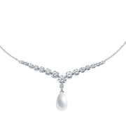 Colgante de perla Aguadulce Diamonfire